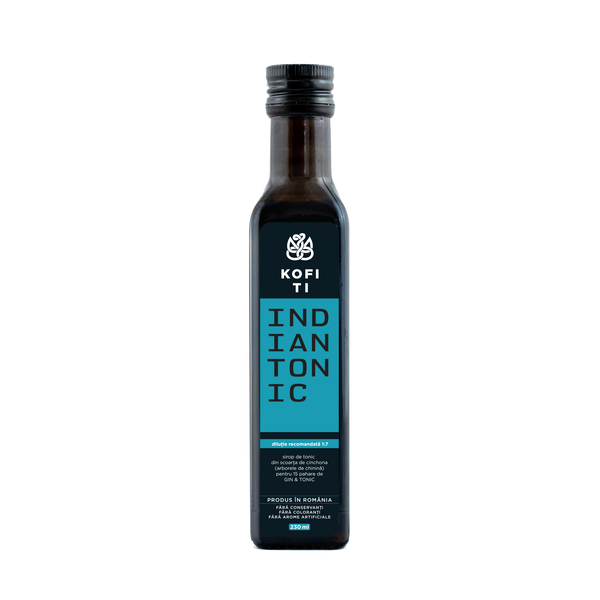 Indian Tonic [fostul The Tonic] | apă tonică din chinină naturală [sirop] freeshipping - Kofi Ti